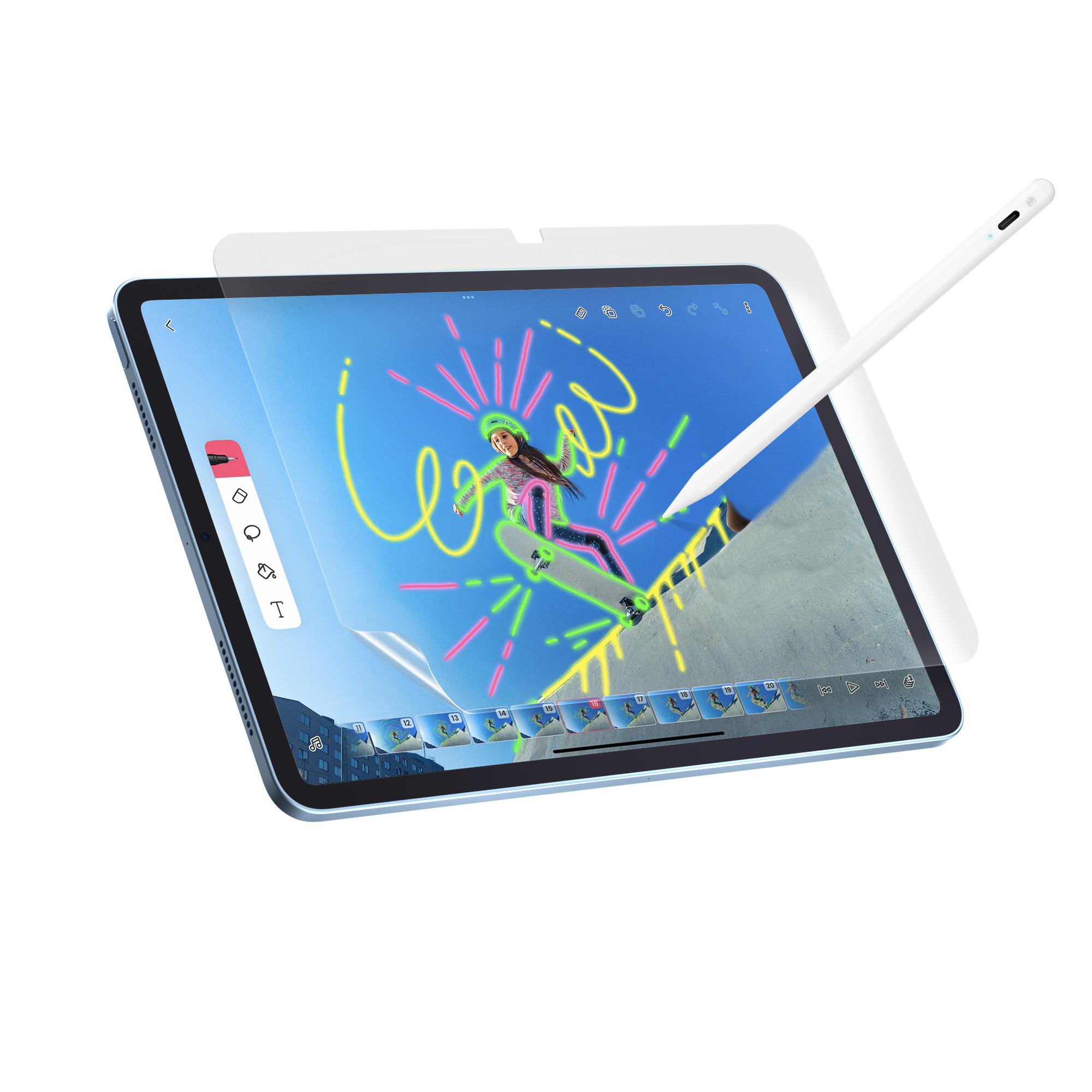 Apple Ipad Pro Best Tablet Screen Protector Blue Light Best Screen