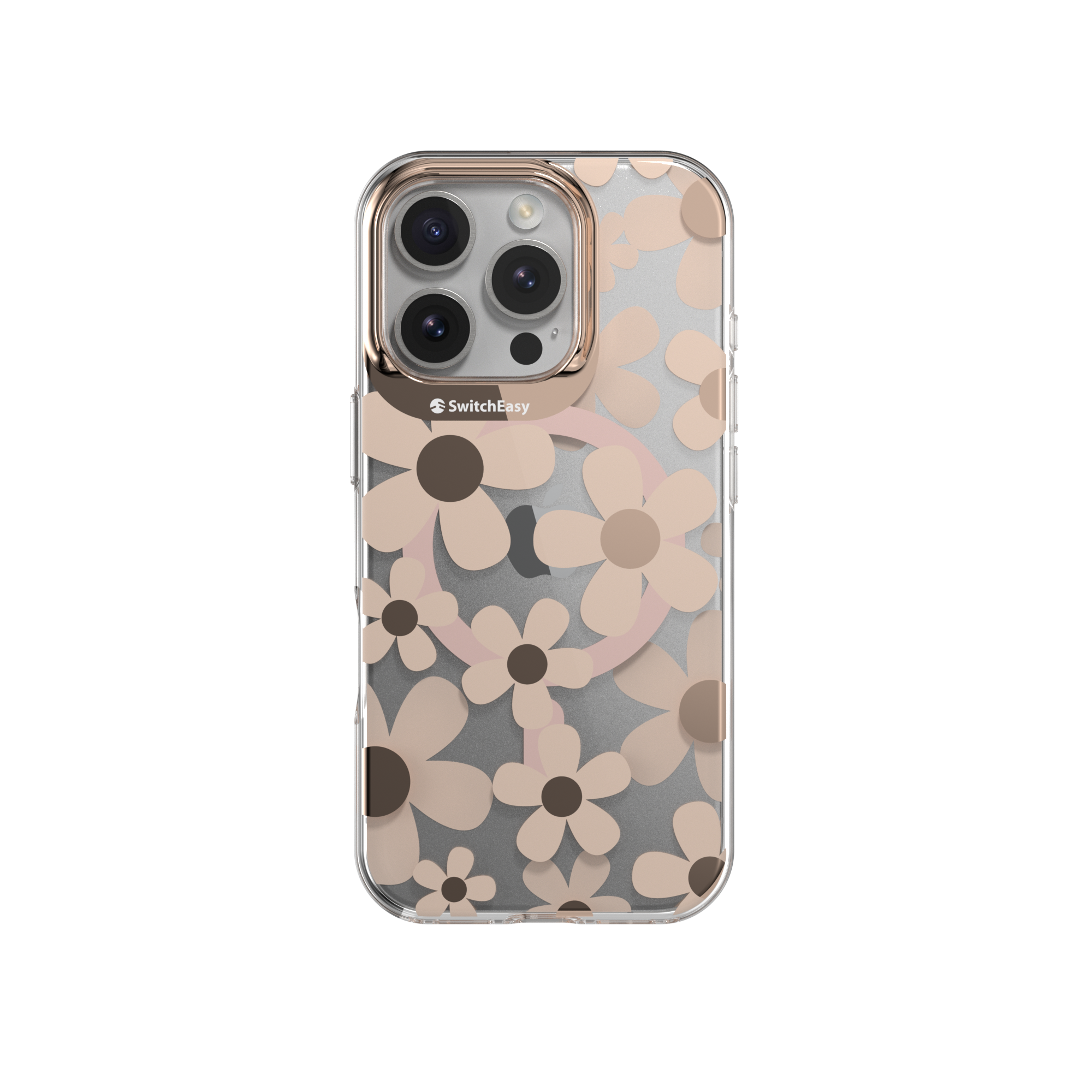 Fleur 3D Patterned Shockproof iPhone 16 Case | MagSafe – SwitchEasy
