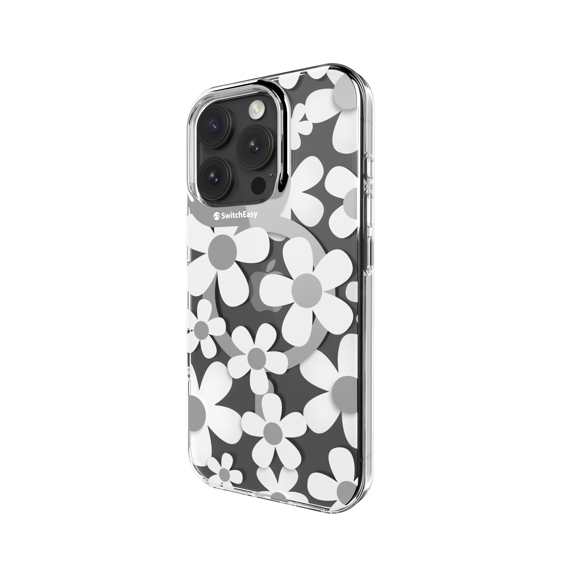 iPhone - フルール Fleur 3D Patterned Shockproof iPhone 16 Case | MagSafe