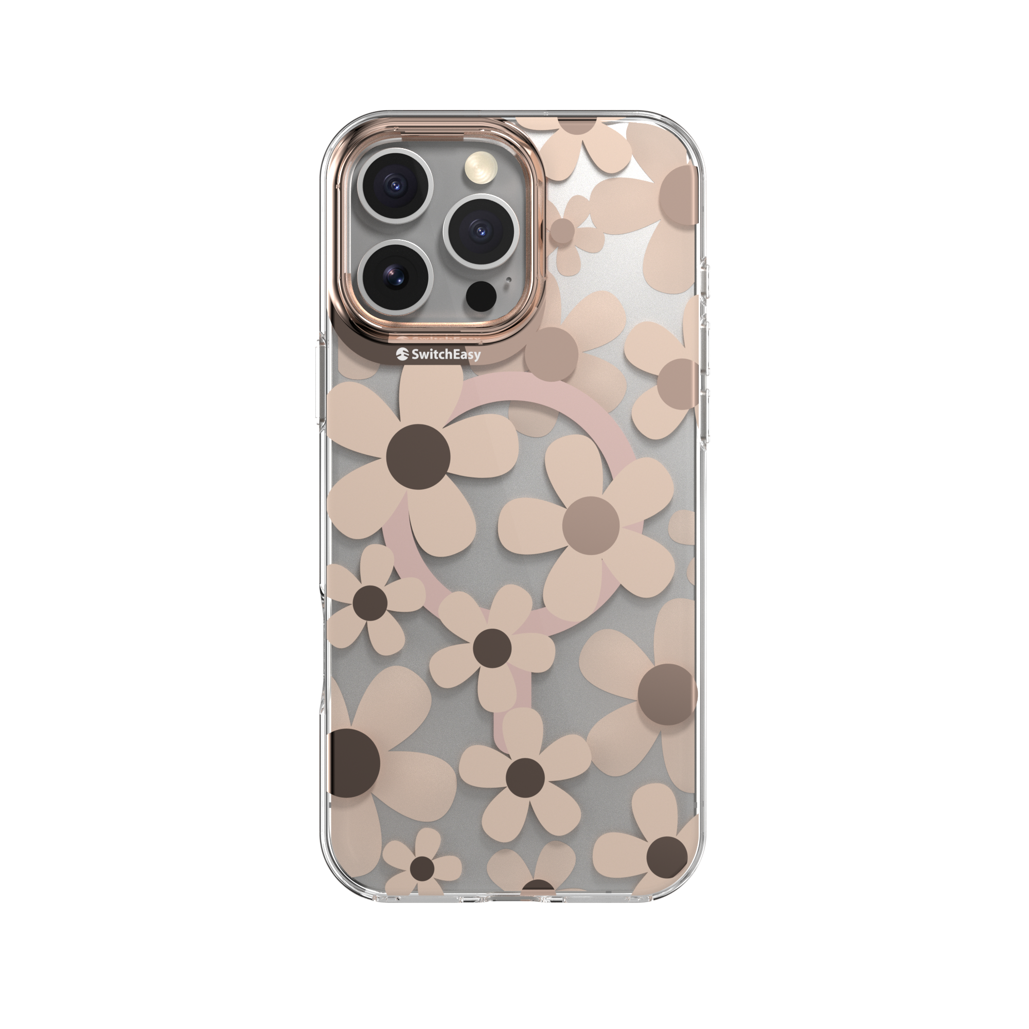 iPhone - フルール Fleur 3D Patterned Shockproof iPhone 16 Case | MagSafe