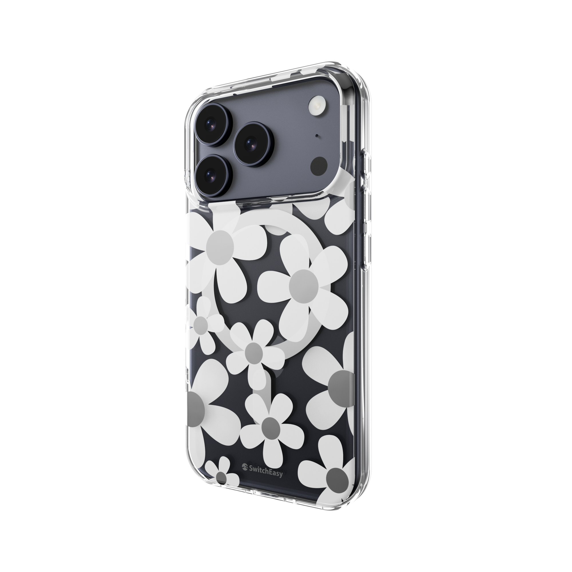 Fleur 3D Patterned Shockproof Case for iPhone 17 | MagSafe