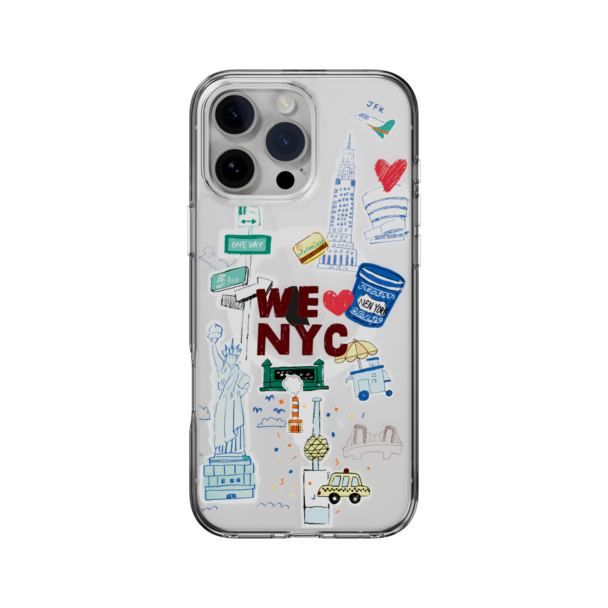 Style M Pattern Shockproof iPhone 16 Case – SwitchEasy