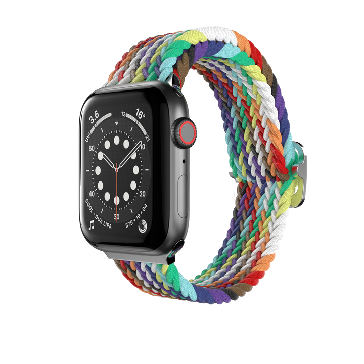 Candy Braided Nylon Apple Watch Loop