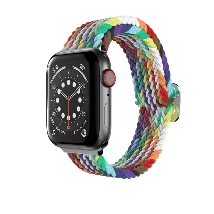 Braided nylon watch strap deals