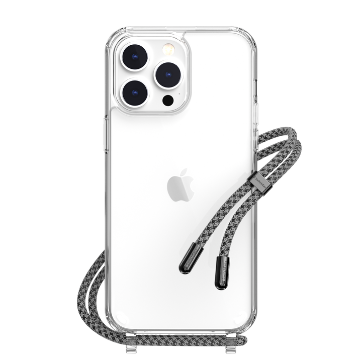 Play Lanyard Shockproof Clear iPhone 14 Case